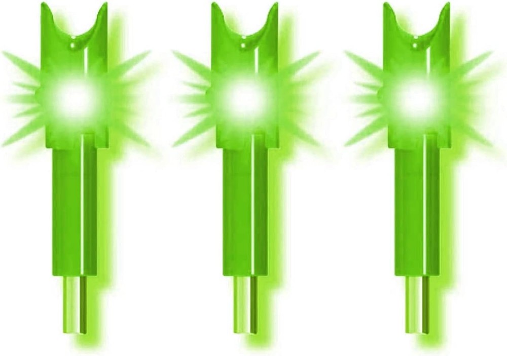 Tenpoint Alpha Brite Lighted Nock System Green .297 Diameter 3 Pack
