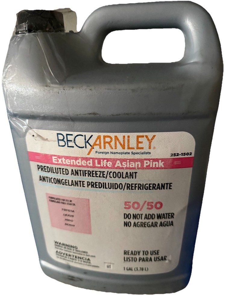 *Engine Coolant / Antifreeze Beck/Arnley 252-1502