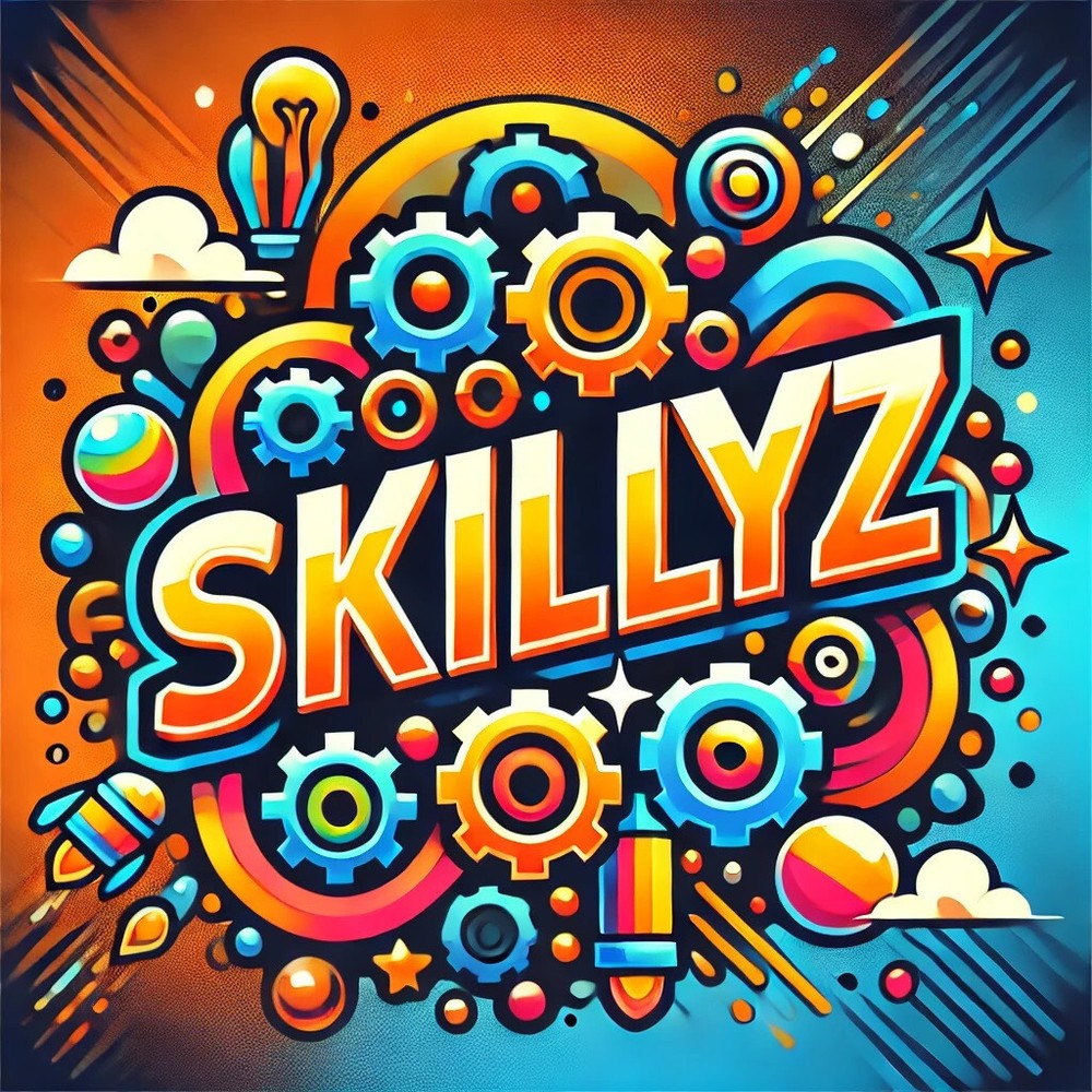 Skillyz.com - BRANDABLE .COM DOMAIN NAME - Gaming, Learning, Startup, Online!
