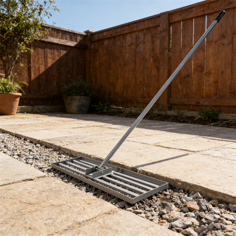 79.5'' Handle Heavy-Duty Tool Lawn Leveling Rake for Garden Backyard Golf Course