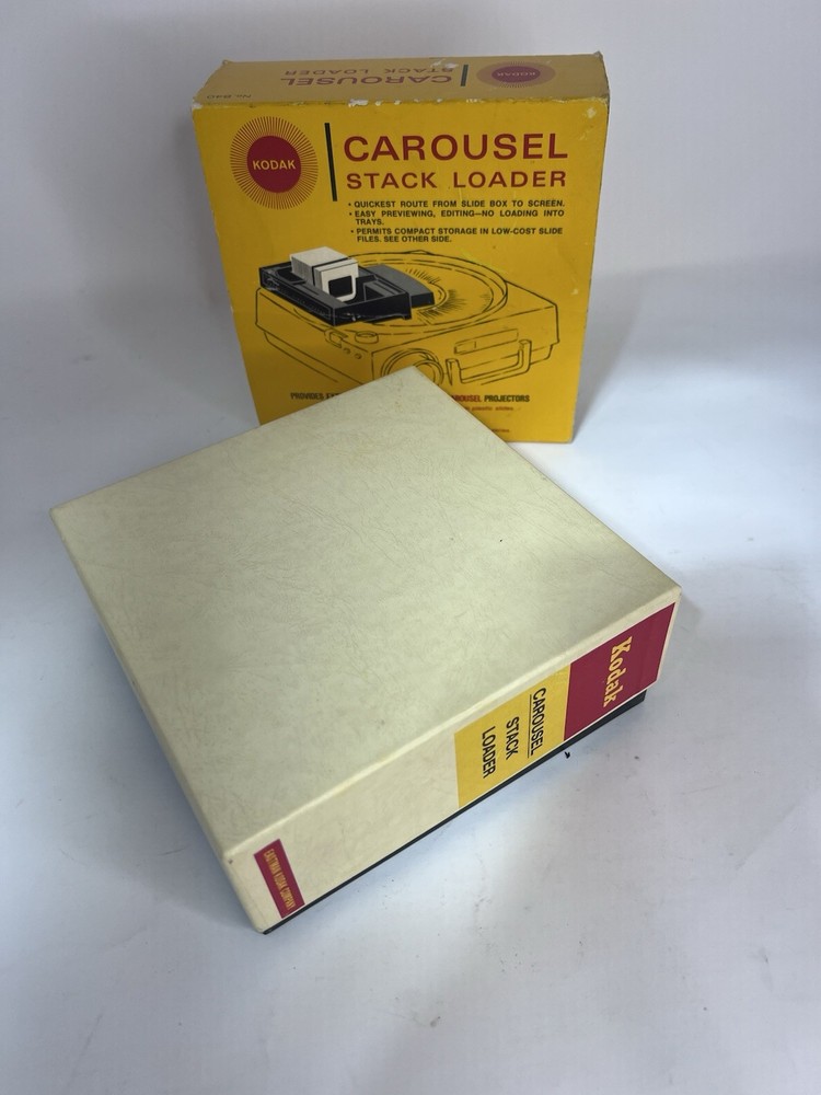 Vintage Kodak Slide Projector Carousel Stack Loader No. B40 w/Box