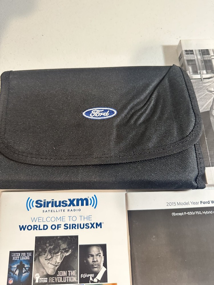 2015 Ford Fusion Owner's Manual Set