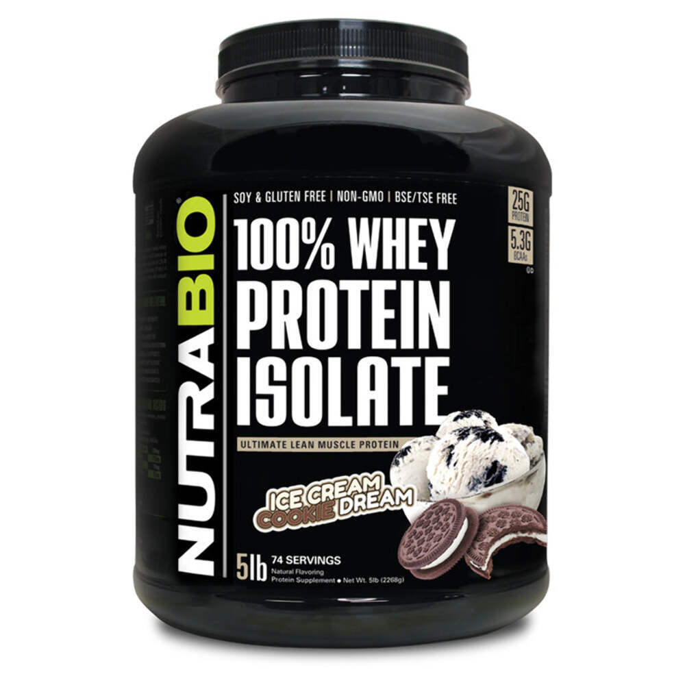 NutraBio - WHEY PROTEIN ISOLATE