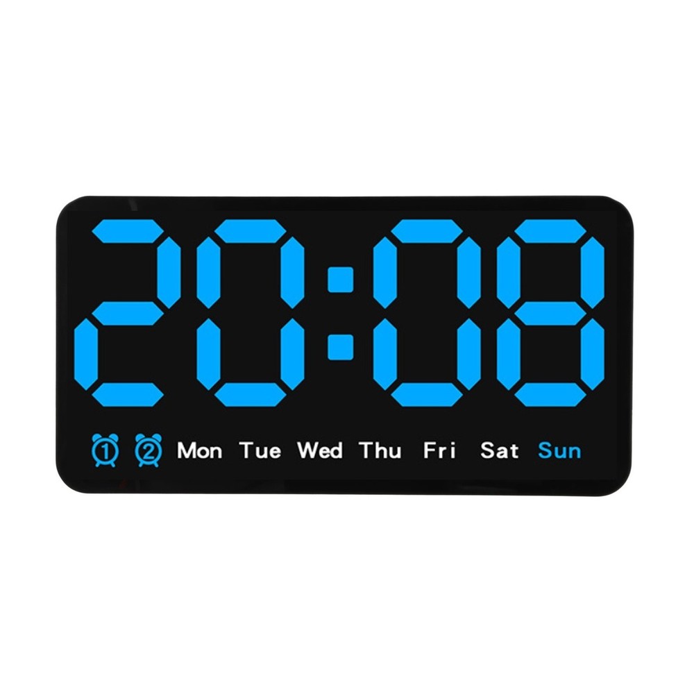 Dual Time Format Adjustable Brightness Customizable Environment Easy To Read