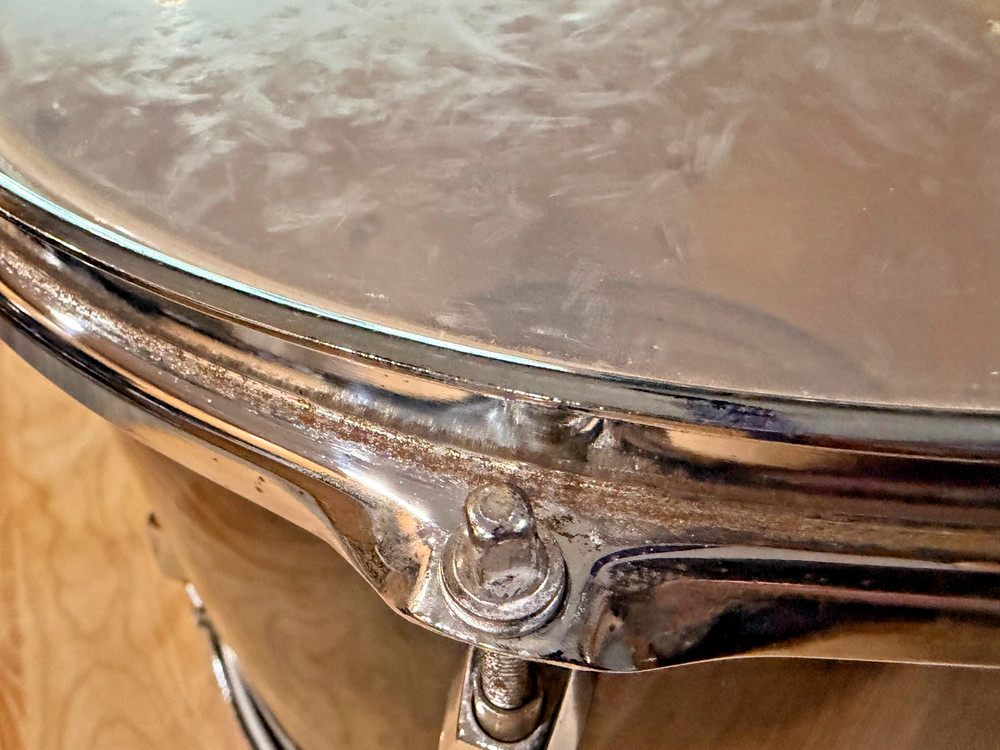 Pearl Forum 13" Black Rack Tom Nice!