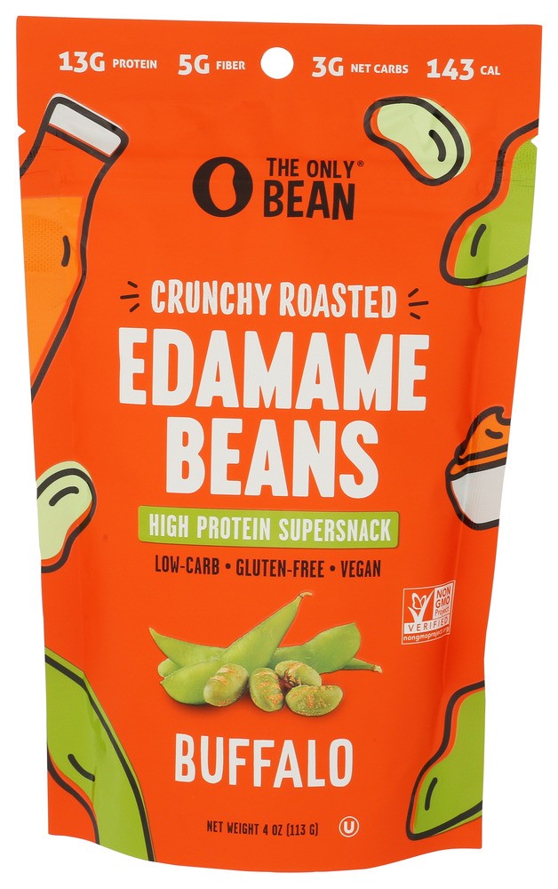 THE ONLY BEAN EDAMAME RSTD CRNCH BUFF 4 OZ