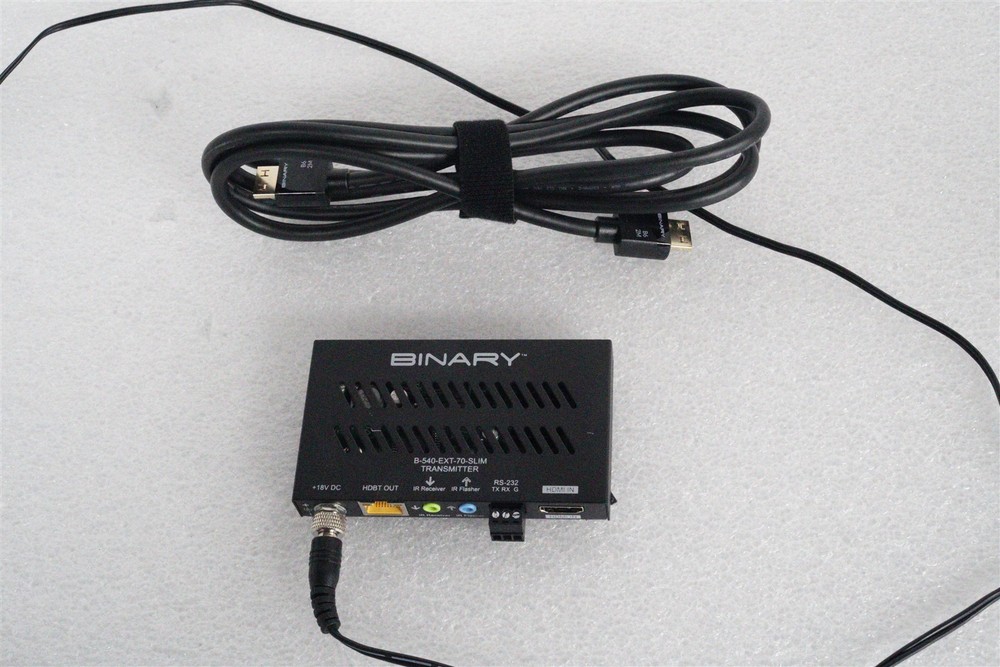 Binary B-540-EXT-70-SLIM Transmitter (Transmitter Only with 18V Power Adapter)