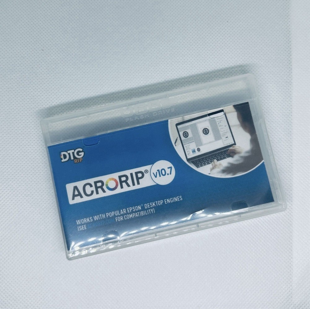 AcroRIP V10.7 DTF DTG UV Epson Printers Rip Software