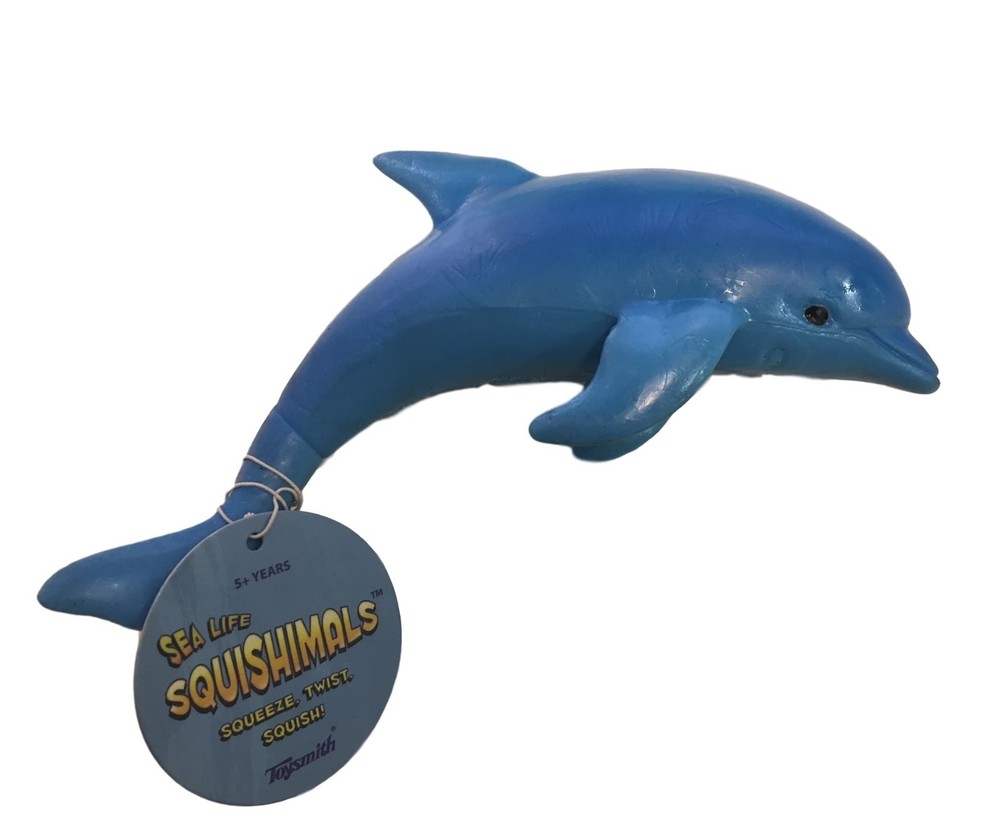 Squishimal Squishy Animals Dolphin Fish Nemo Special Needs Tactile Squeeze toy