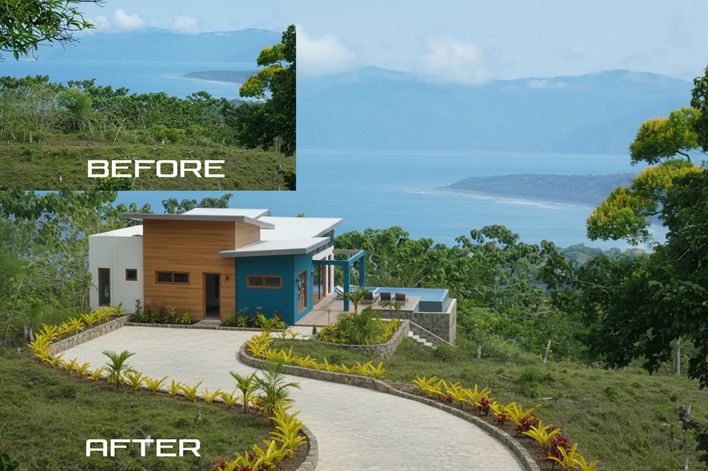 Real Estate Photo Visualization – Distressed Homes, Empty Land, Virtual Staging