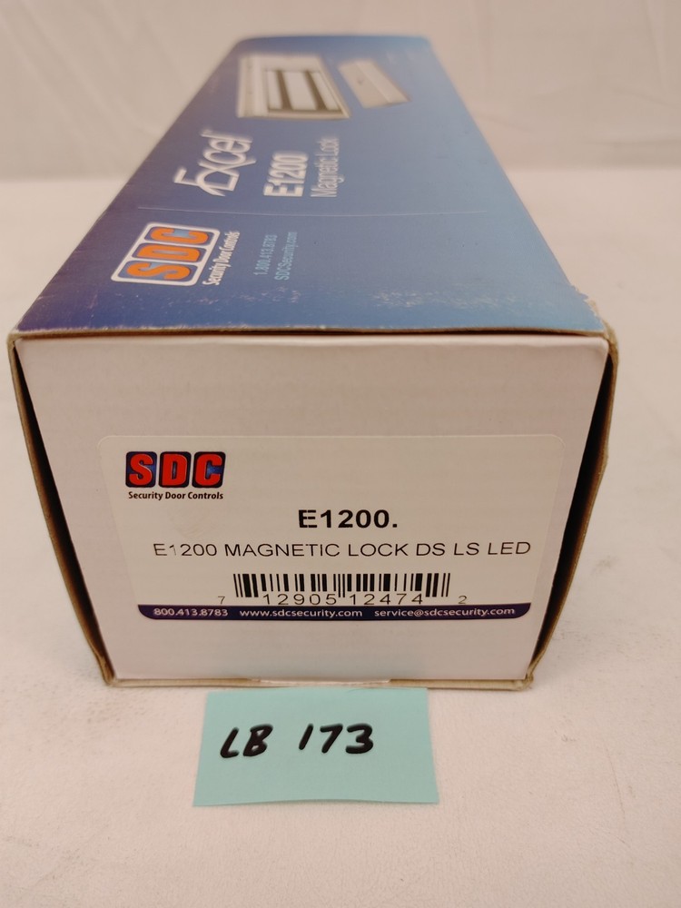 SDC Excel Magnetic Lock E1200 DS LS LED