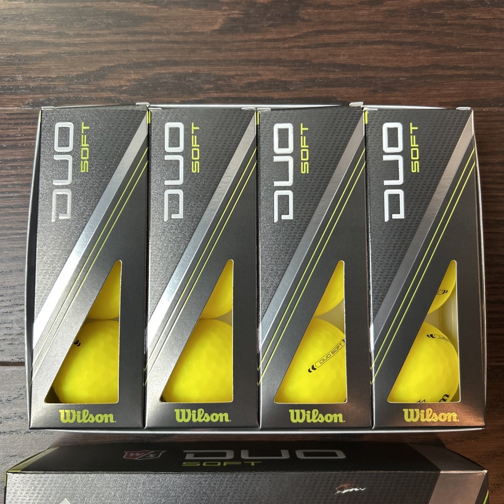 Wilson Duo Soft 2.5 Golf Balls - Yellow