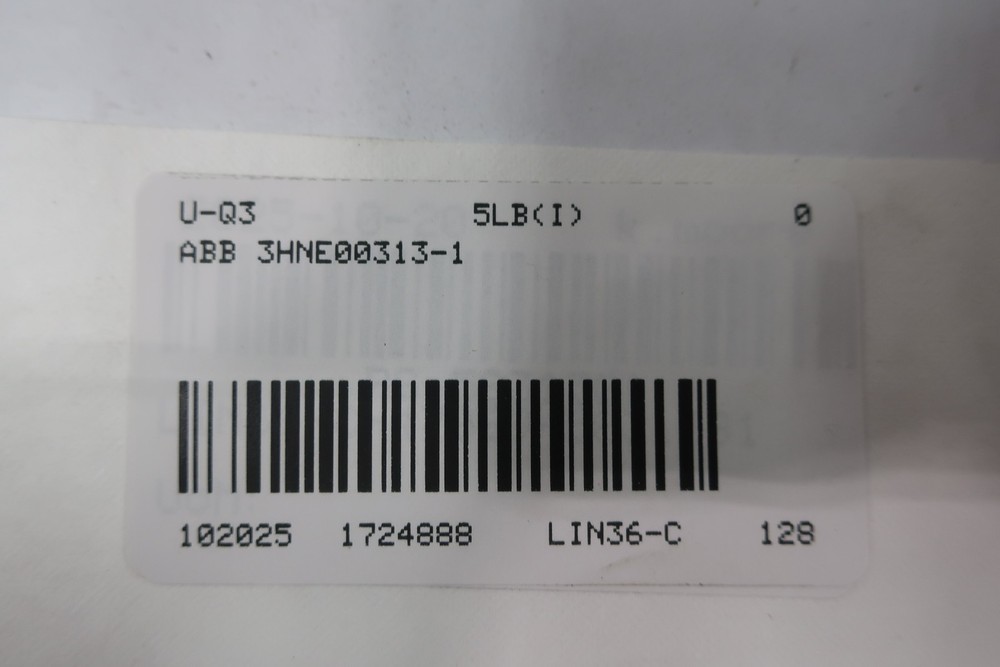 Abb 3HNE00313-1 Robot Teach Pendant