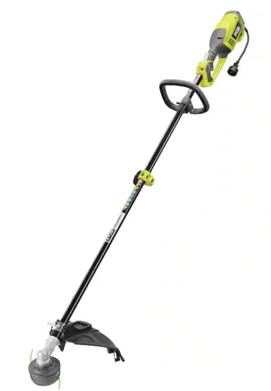 RYOBI 18 in. 10 Amp Attachment Capable Electric String Trimmer