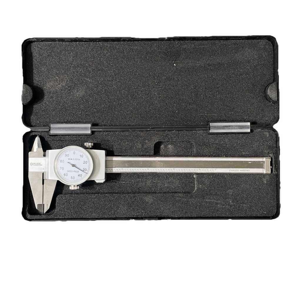 BLACK CANYON 6" Dial Caliper Measuring Tool T7-1026