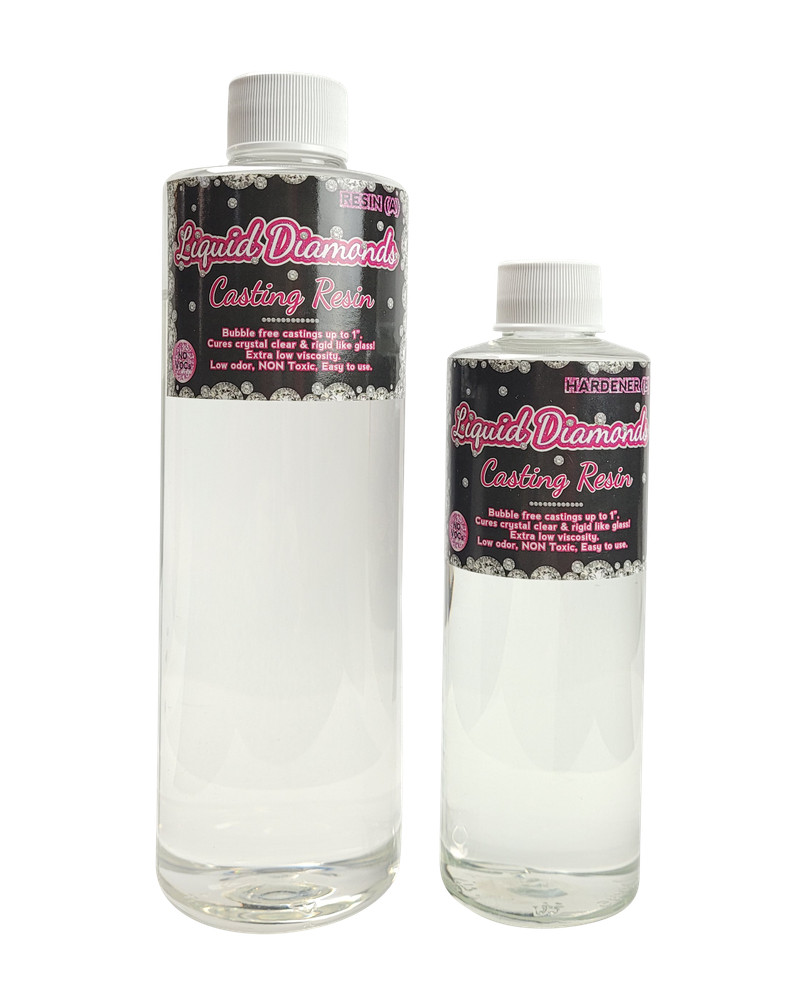 Liquid Diamonds Epoxy Resin for casting - 24 oz kit