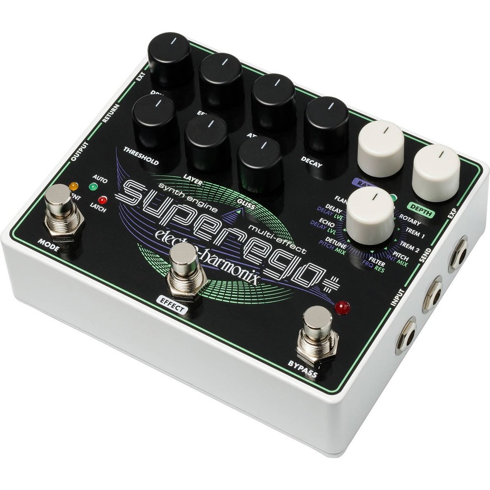 Electro-Harmonix Superego Plus Synth Engine Multi-Effect Pedal