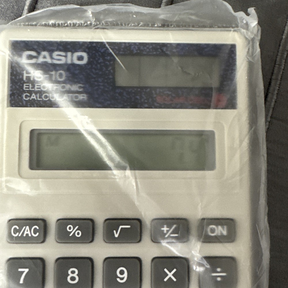 Casio HS-10 Electronic Calculator