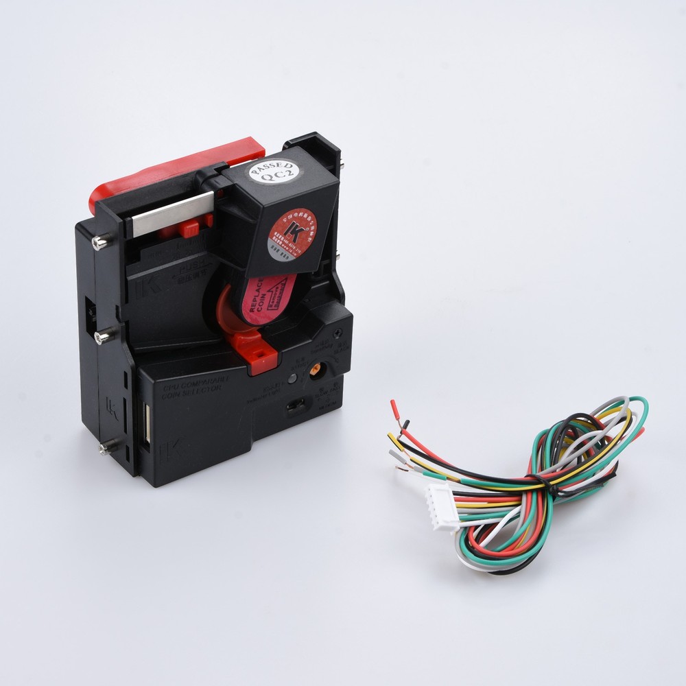 CPU Comparable Coin Selector Arcade Token Acceptor For Mechanism Vending Machine