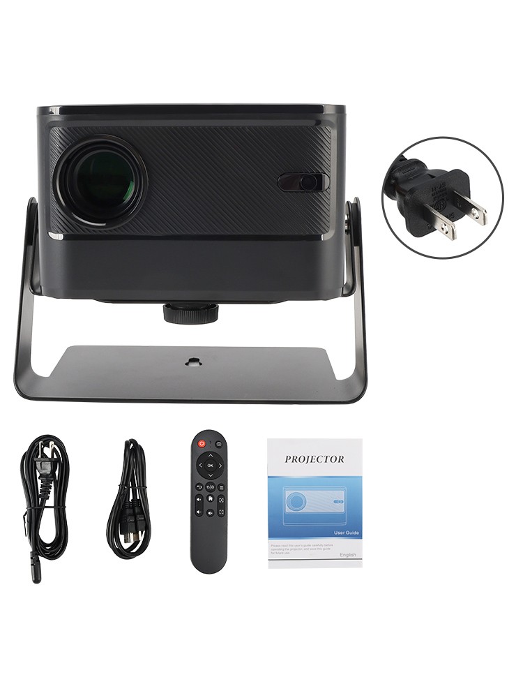 4K Projector Smart Android Projector Smart Voice Dual Frequency HD Projector US