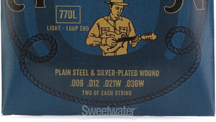 La Bella 770L Silver-plated Mandolin Strings - Light