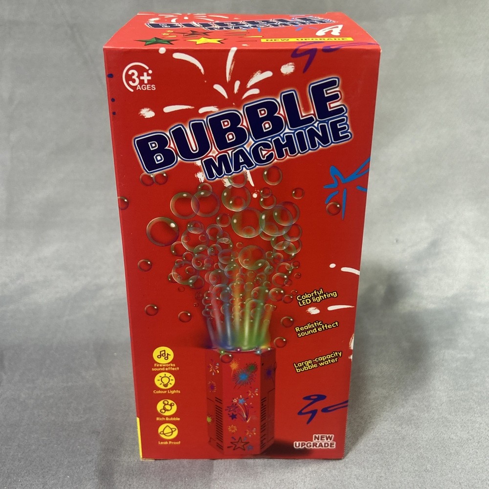 Portable Automatic Bubble Blower Machine