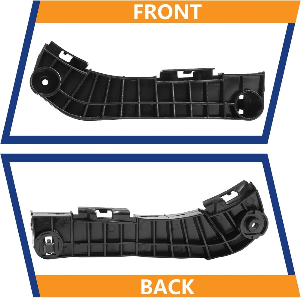 Front Bumper Cover Bracket Retainer Support Pair for Size: For 2007-2011 Years