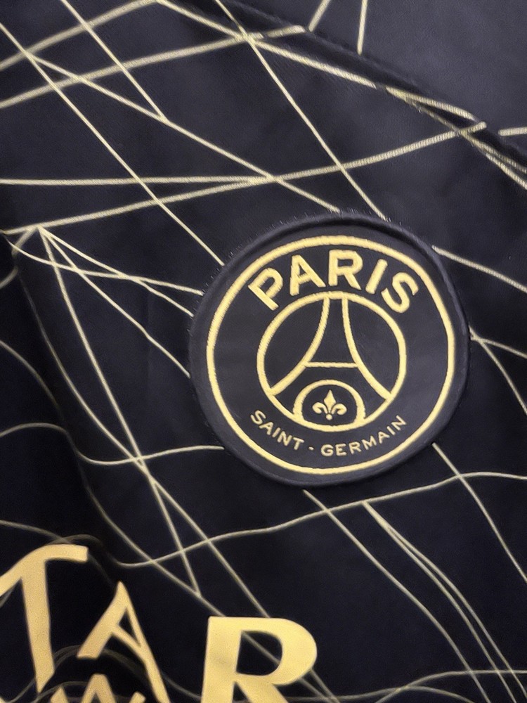 Neymar PSG Goat Jersey Black
