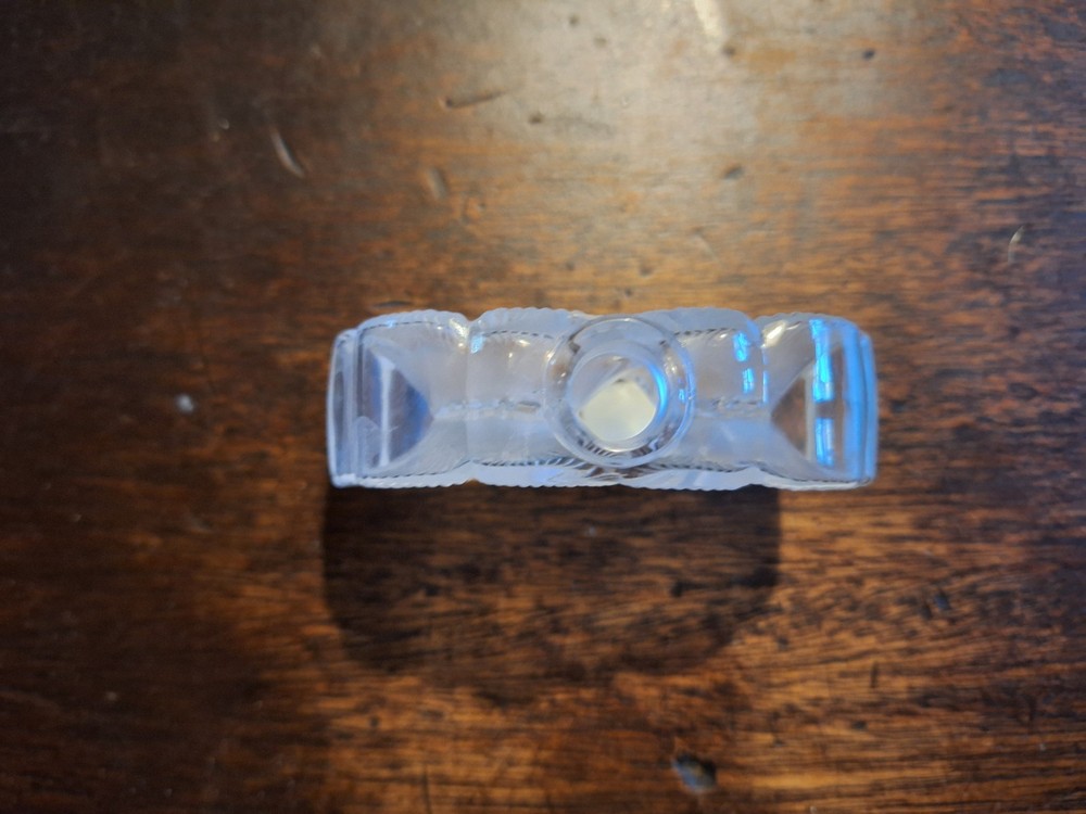 Vintage Signed Lalique Art Bottle