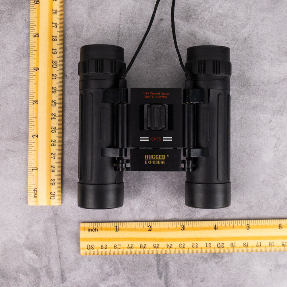 Binoculars Rugged Exposure 10X25 and Case