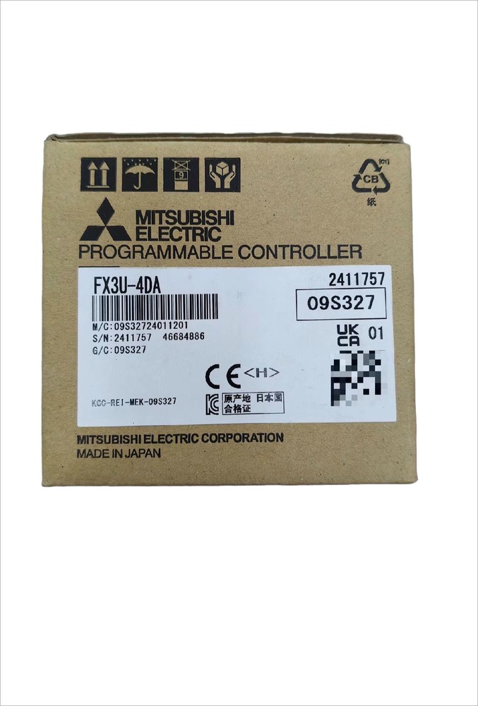 1pcs Mitsubishi FX3U-4DA PLC Module
