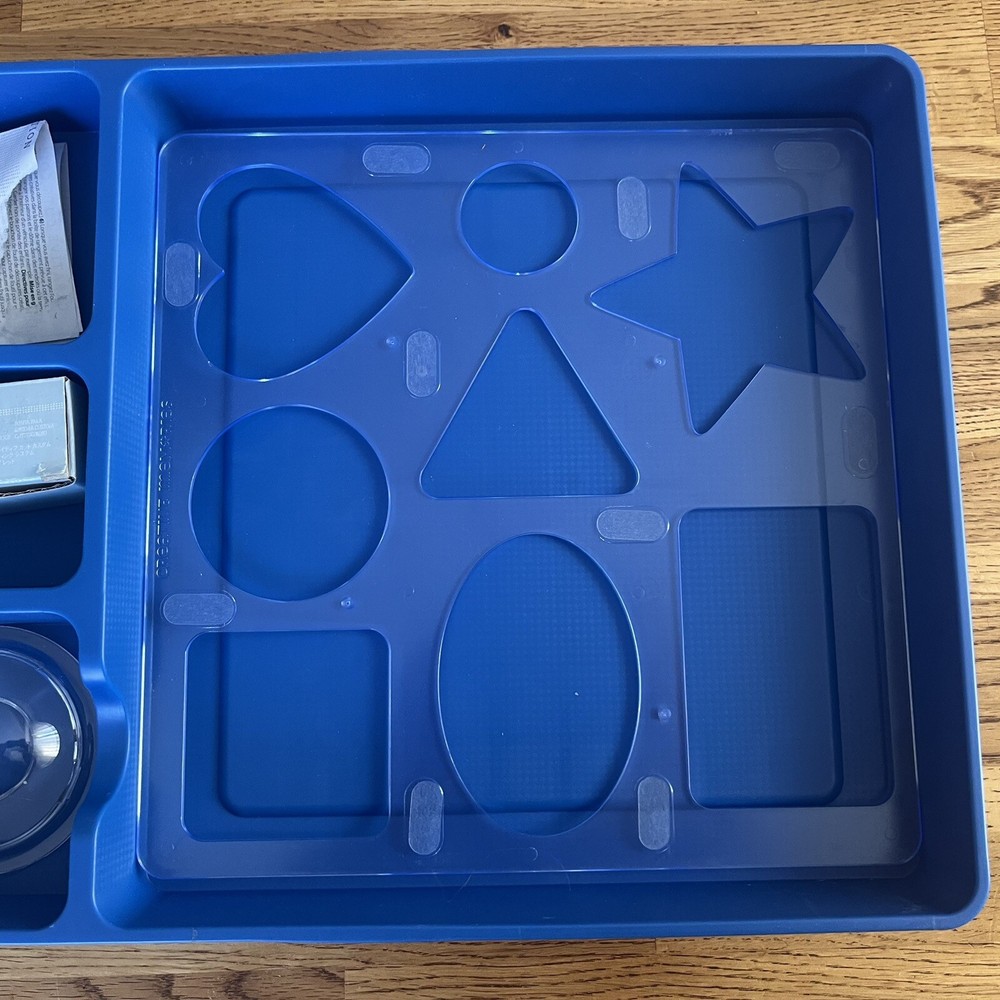 Creative Memories Creative Cuts Storage Box Letter, Numbers, & Shapes