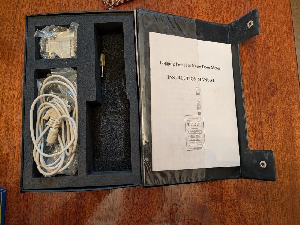 2 - Extech 407355 Datalogger Digital Noise Dosimeter with PC Output & Software