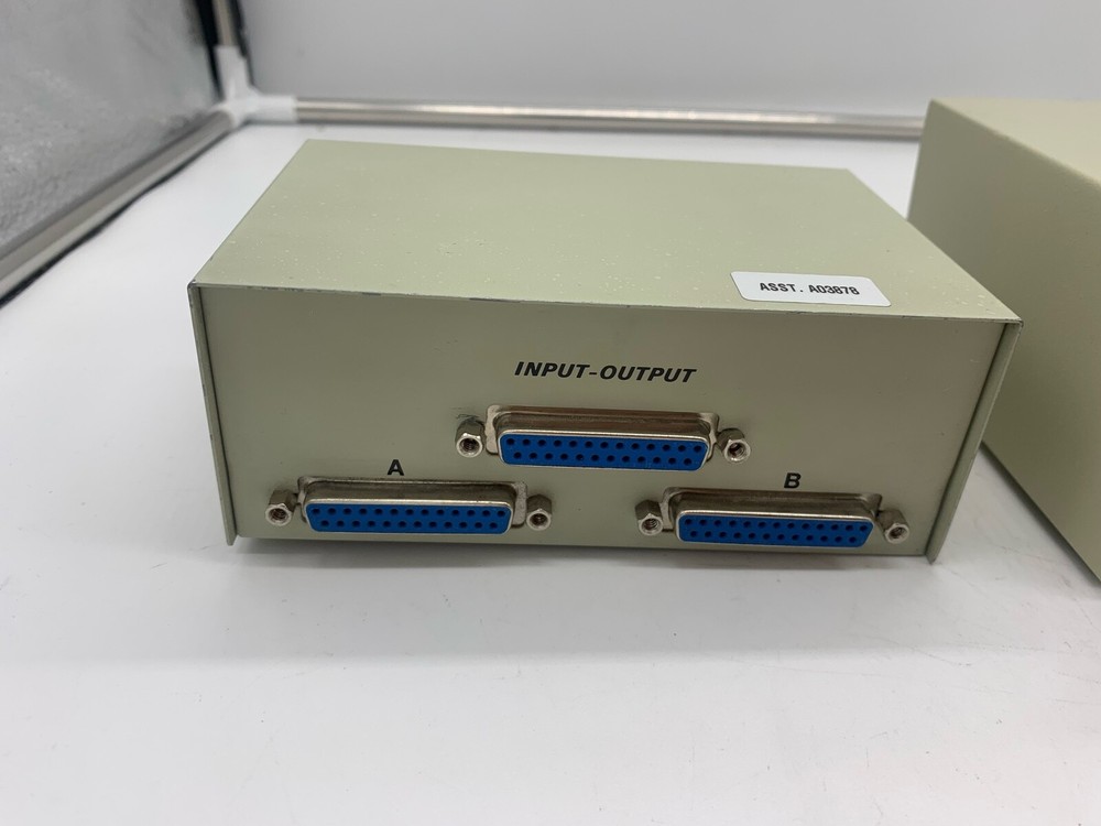 (1) 3 Port Data Transfer Switch and (1) 9 port Data Transfer Switch