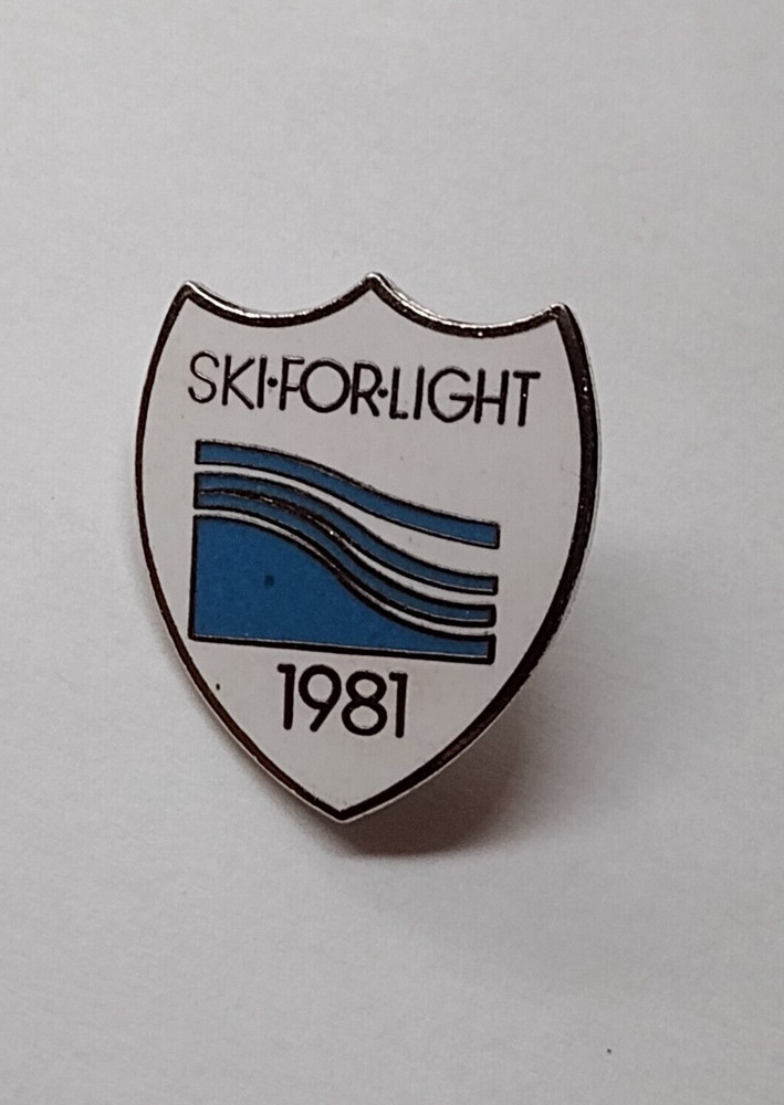 SKI-FOR-LIGHT 1981 Lapel Tack Pin