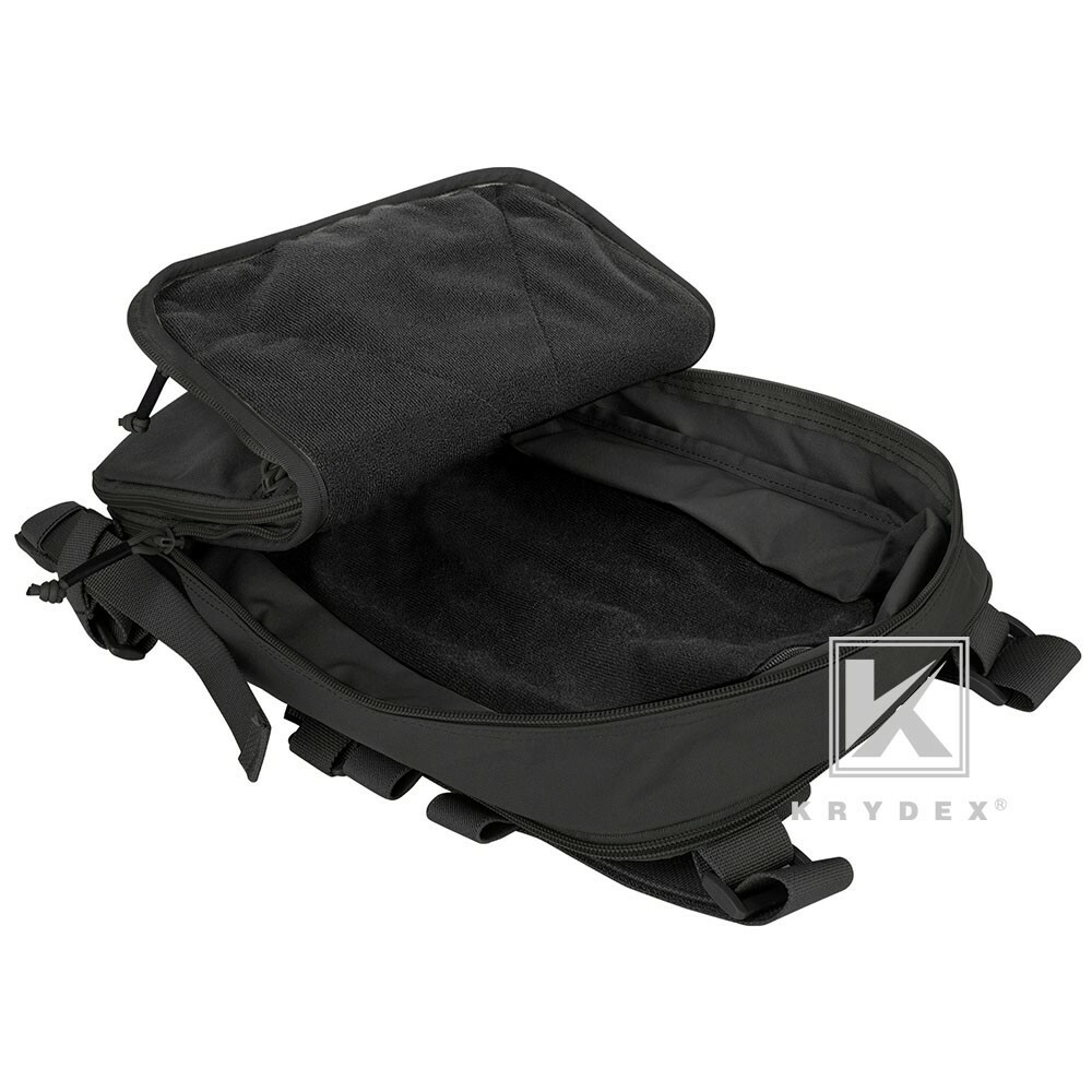 KRYDEX D3 Flatpack Tactical Expandable Backpack Military MOLLE Travel EDC Pack
