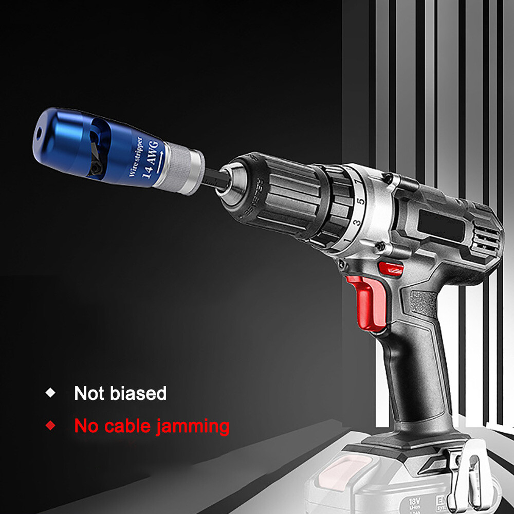 Wire Stripper for Drill Wire Stripping and Twisting Tool Upgrade Electrical