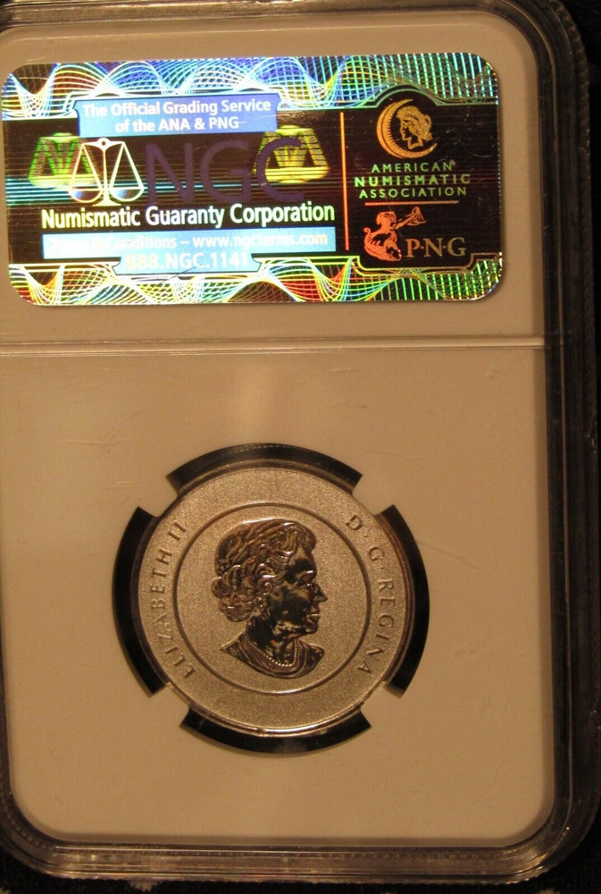 2013 CANADA SILVER $20..." HOCKEY "...NGC SP-67