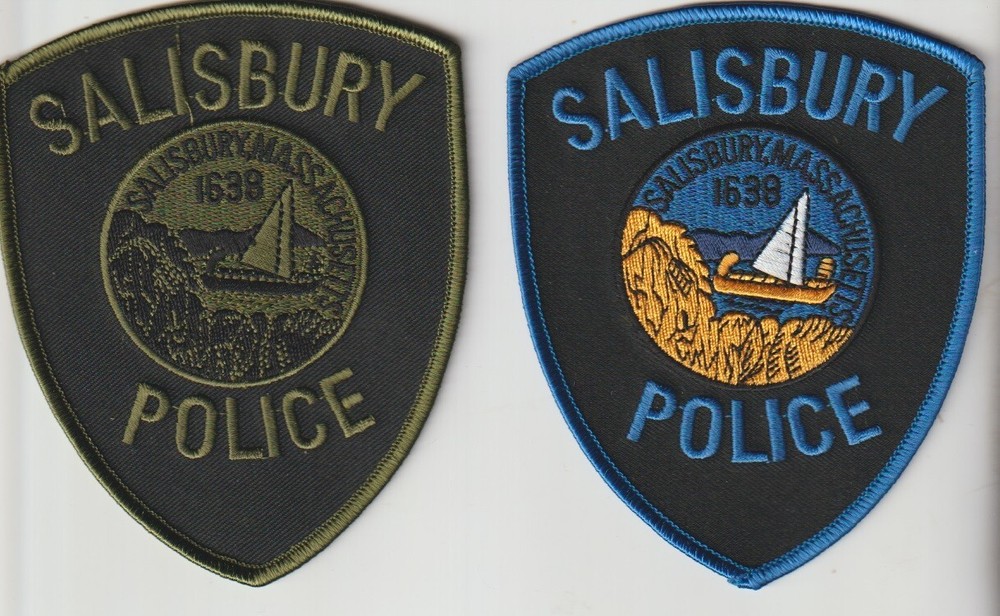 Salisbury MA obsolete patch pair shipped from Australia maker marked