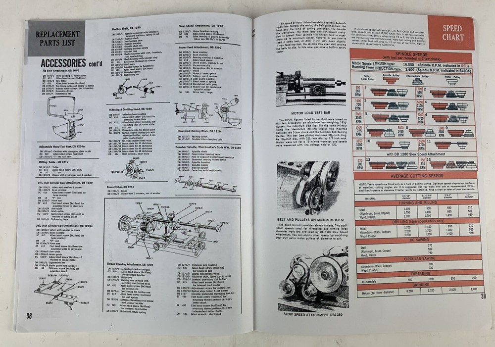 UNIMAT MINIATURE MACHINING TECHNIQUES, new copy book