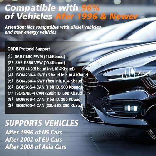 ZM301 OBD2 Scanner Diagnostic Tool, Car Code Reader OBDII/EOBD Diagnostic