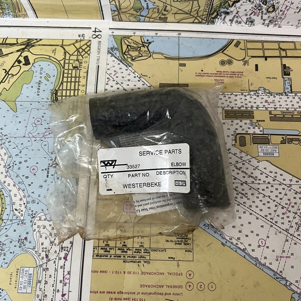 Westerbeke #033527 HOSE - ELBOW