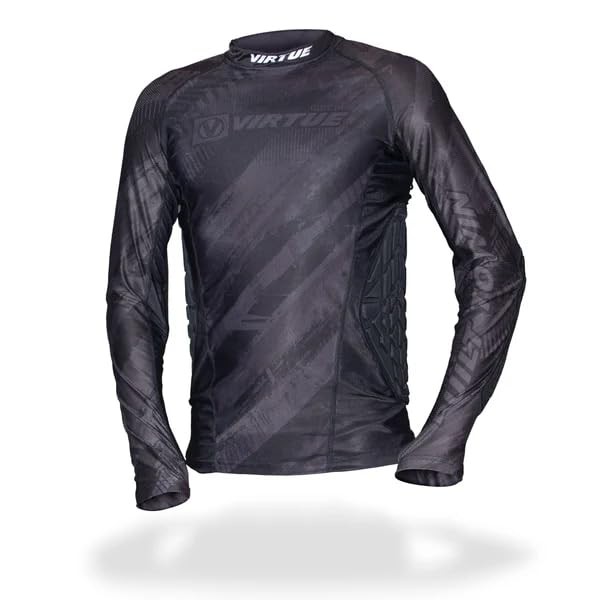 Virtue Breakout Compression Long Sleeve Shirt with Padding for Protection