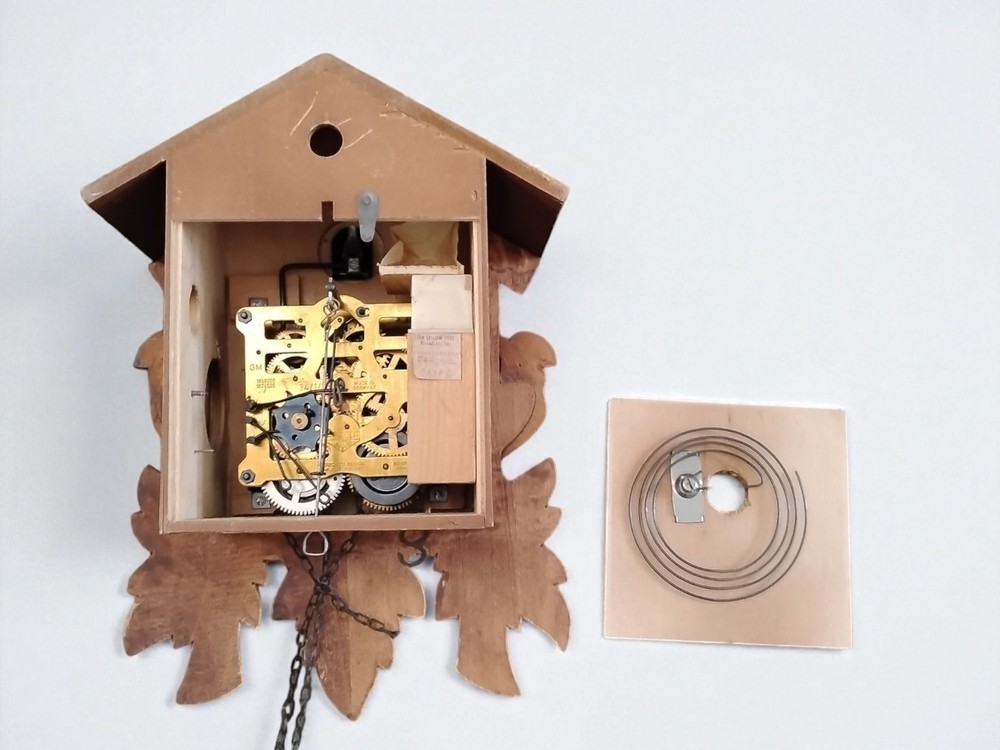 Vtg Germany Cuckoo Clock Untested May Work Or Fix Only What U See In Pic.