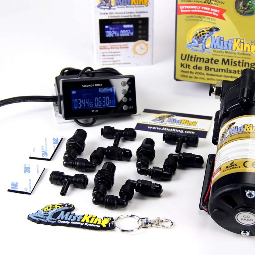 MistKing v5.0 Ultimate Misting System | Upgraded Timer & Components | 50 Micron