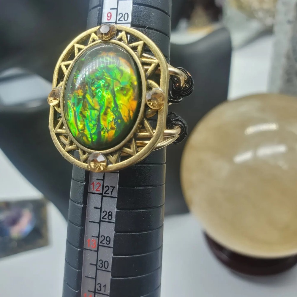 Handmade Copper Iridescent Ring