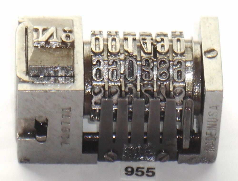Letterpress Numbering machine | (Standard#31) | 092