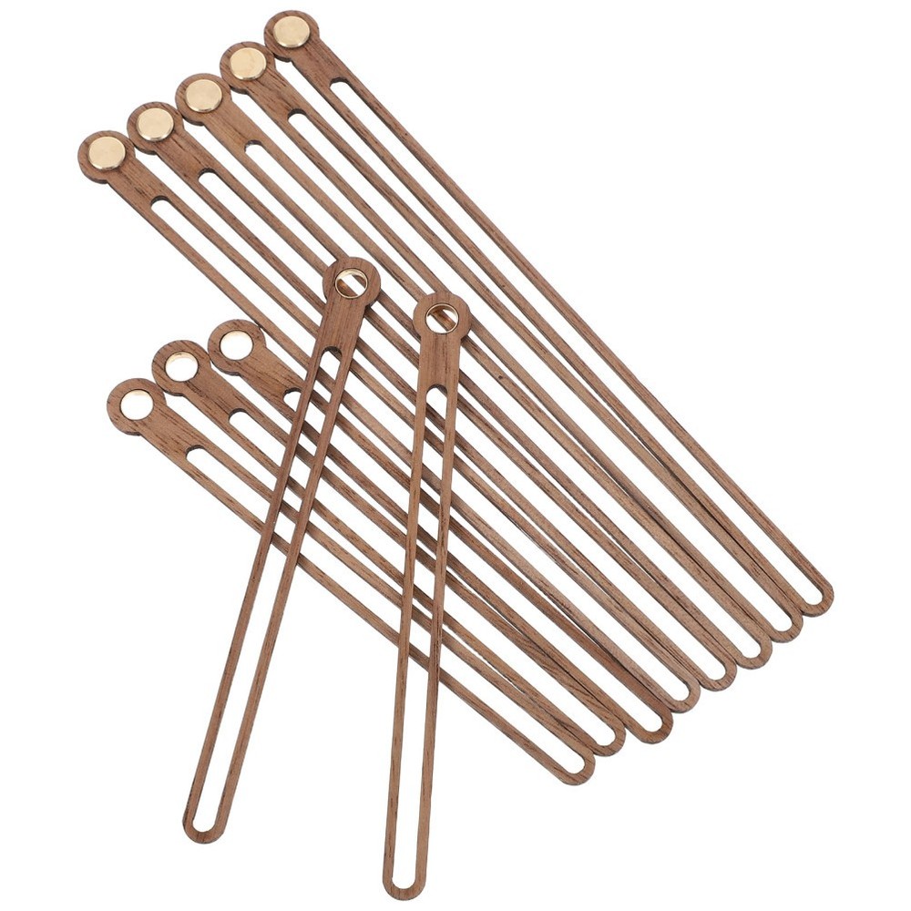 5 Sets Solid Wood Pointer Clock Repair Hands Mechanism Replacement