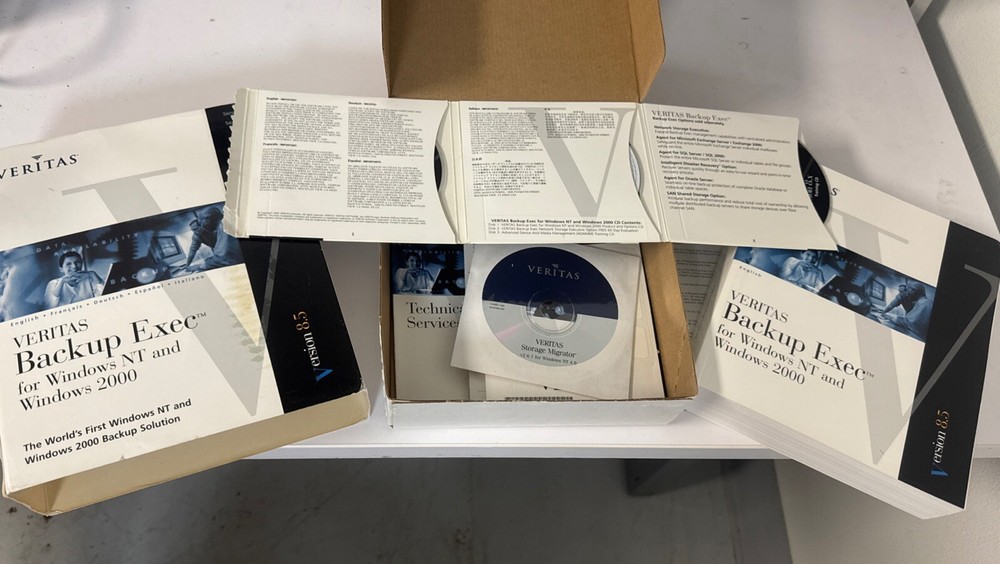 Veritas Backup Exec For NetWare Version 8.5 Multi Server Edition Upgrade - (744)