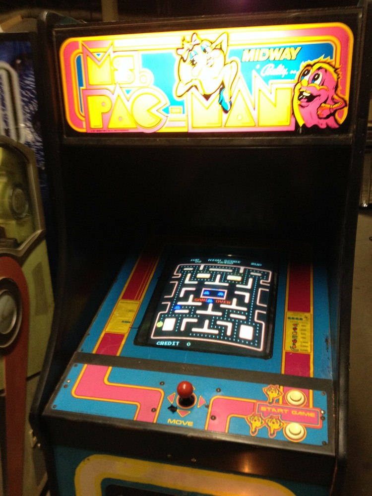 Ms Pacman conversion to LCD